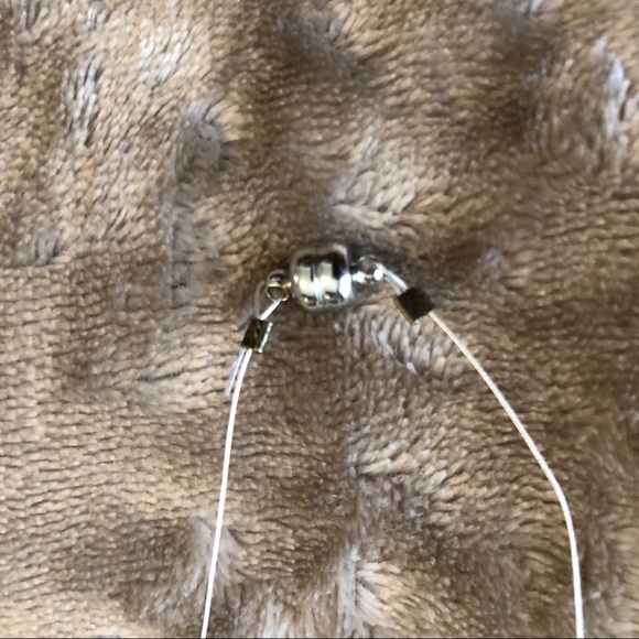 Handmade Aqua/White Necklace Set - Picture 2 of 8